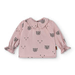 Blusa con mangas de bebé con estampado de ositos Cocote & Charanga Charanga