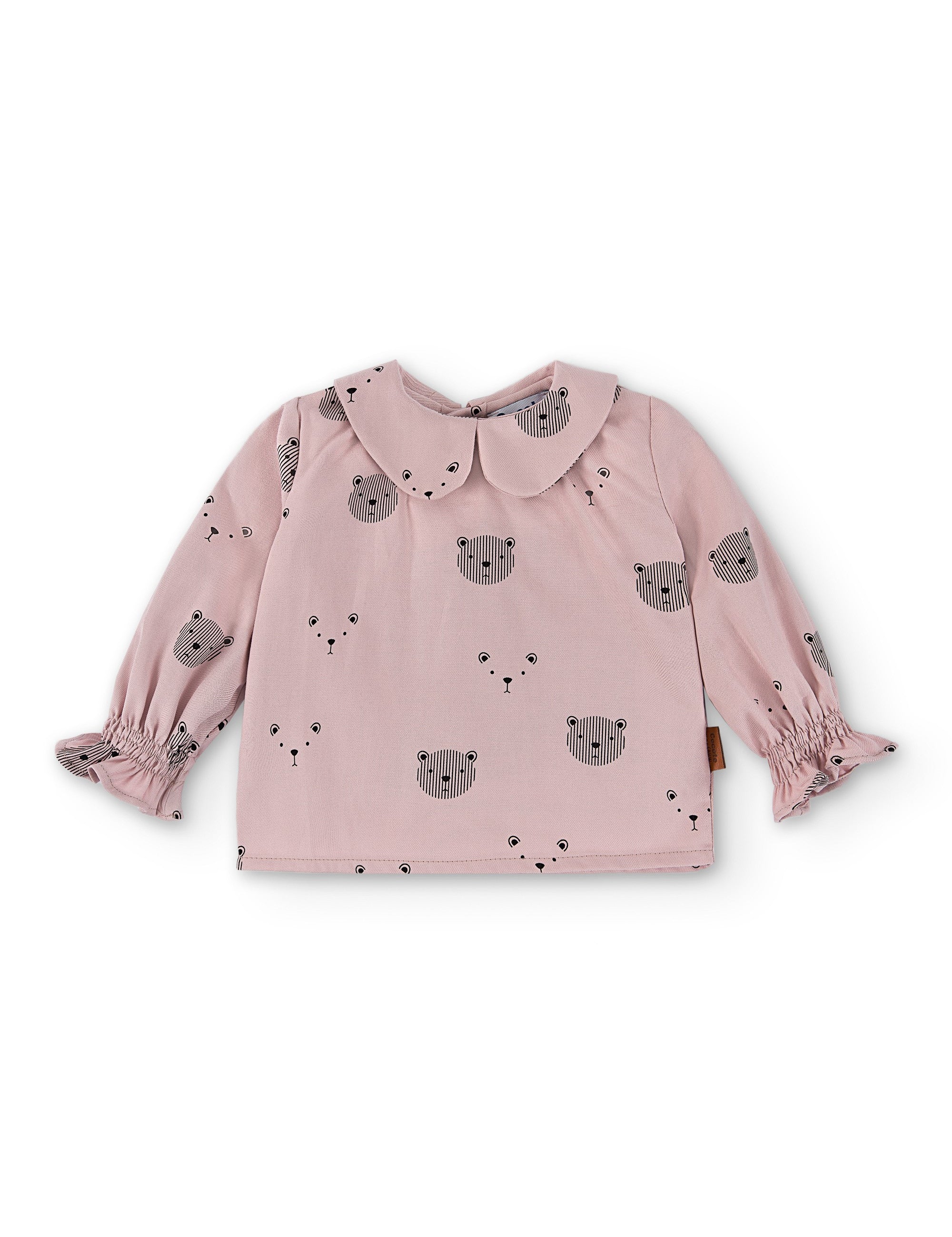 Blusa con mangas de bebé con estampado de ositos Cocote & Charanga Charanga