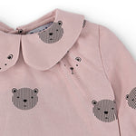 Blusa con mangas de bebé con estampado de ositos Cocote & Charanga Charanga