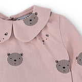 Blusa con mangas de bebé con estampado de ositos Cocote & Charanga Charanga