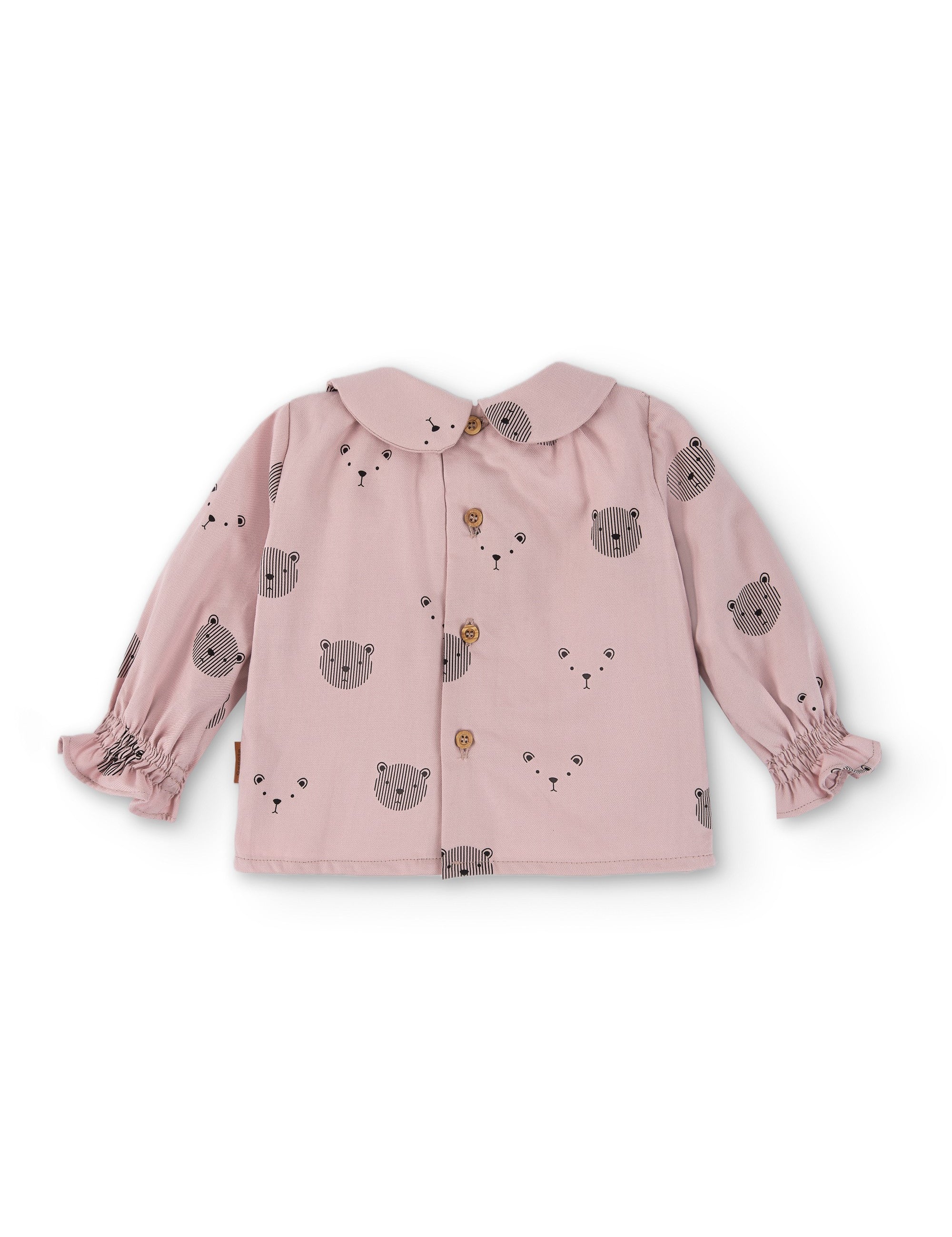 Blusa con mangas de bebé con estampado de ositos Cocote & Charanga Charanga
