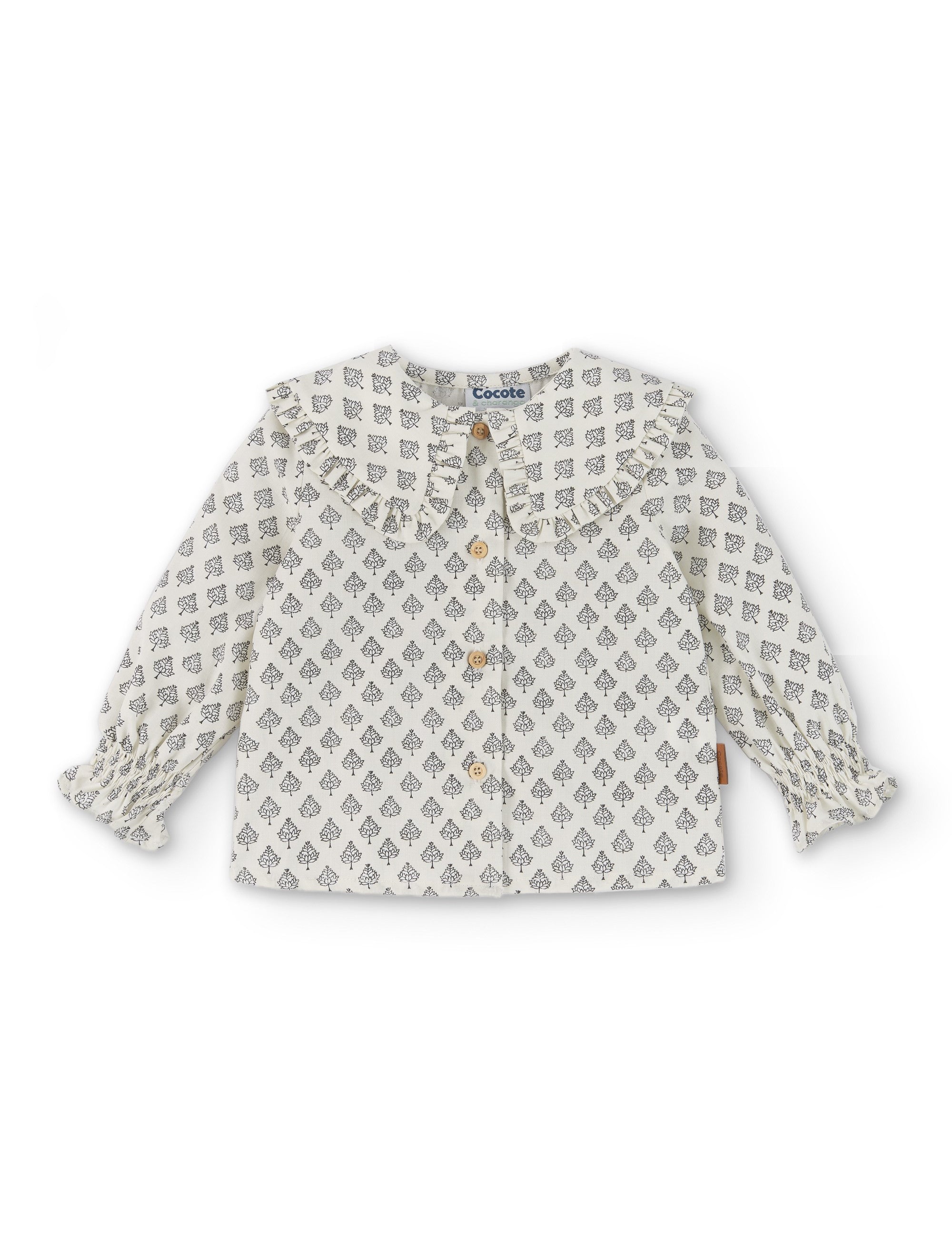 Blusa con mangas de niña estampada Cocote & Charanga Charanga