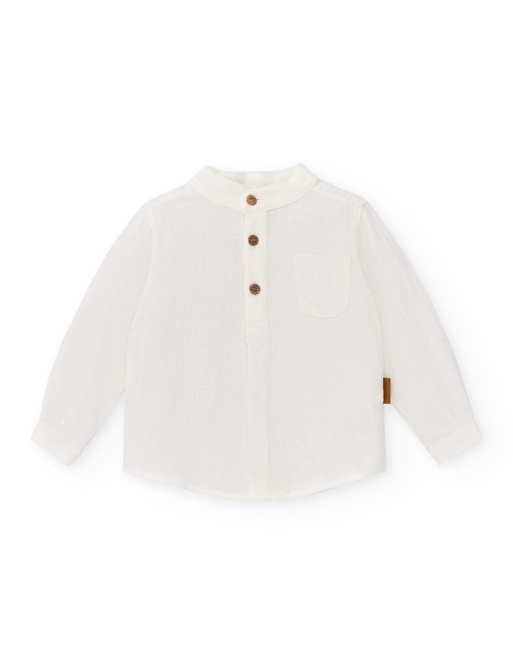Camisa con mangas de niño en color blanco Cocote & Charanga Charanga