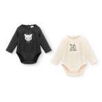 Pack de bodies de recién nacido multicolor estampado de nieve Outlet