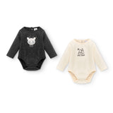 Pack de bodies de recién nacido multicolor estampado de nieve Outlet