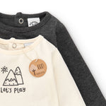 Pack de bodies de recién nacido multicolor estampado de nieve Outlet