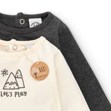 Pack de bodies de recién nacido multicolor estampado de nieve Outlet