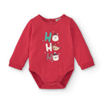 Body de recién nacido rojo navideño Charanga