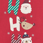 Body de recién nacido rojo navideño Charanga