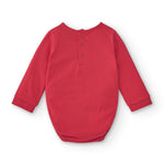 Body de recién nacido rojo navideño Charanga