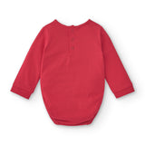 Body de recién nacido rojo navideño Charanga