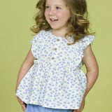Blusa de bebé estampado floral VERANO/Charanga