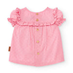 Blusa de bebé rosa Cocote & Charanga VERANO/Outlet