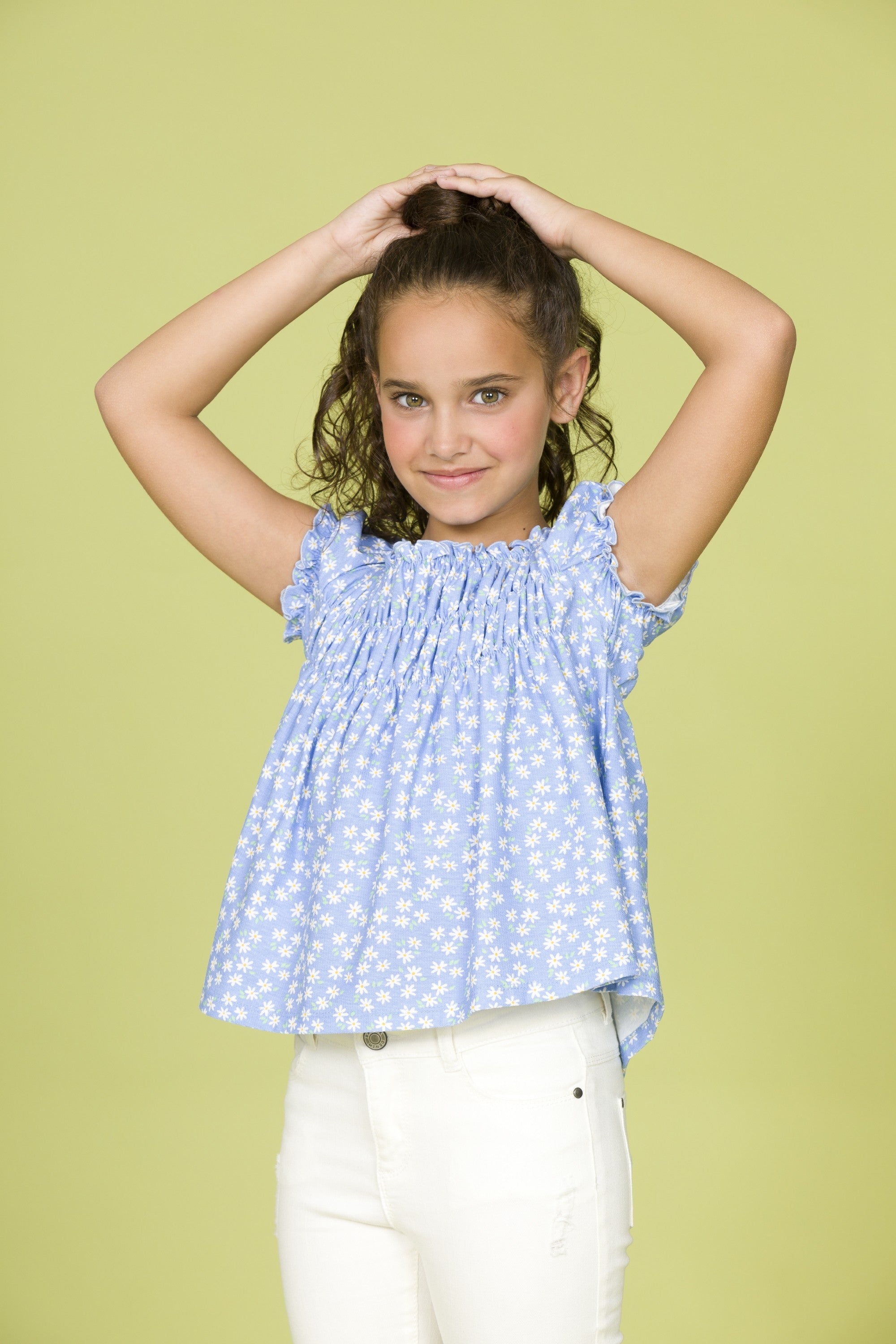 Blusa de niña estampado VERANO/Outlet