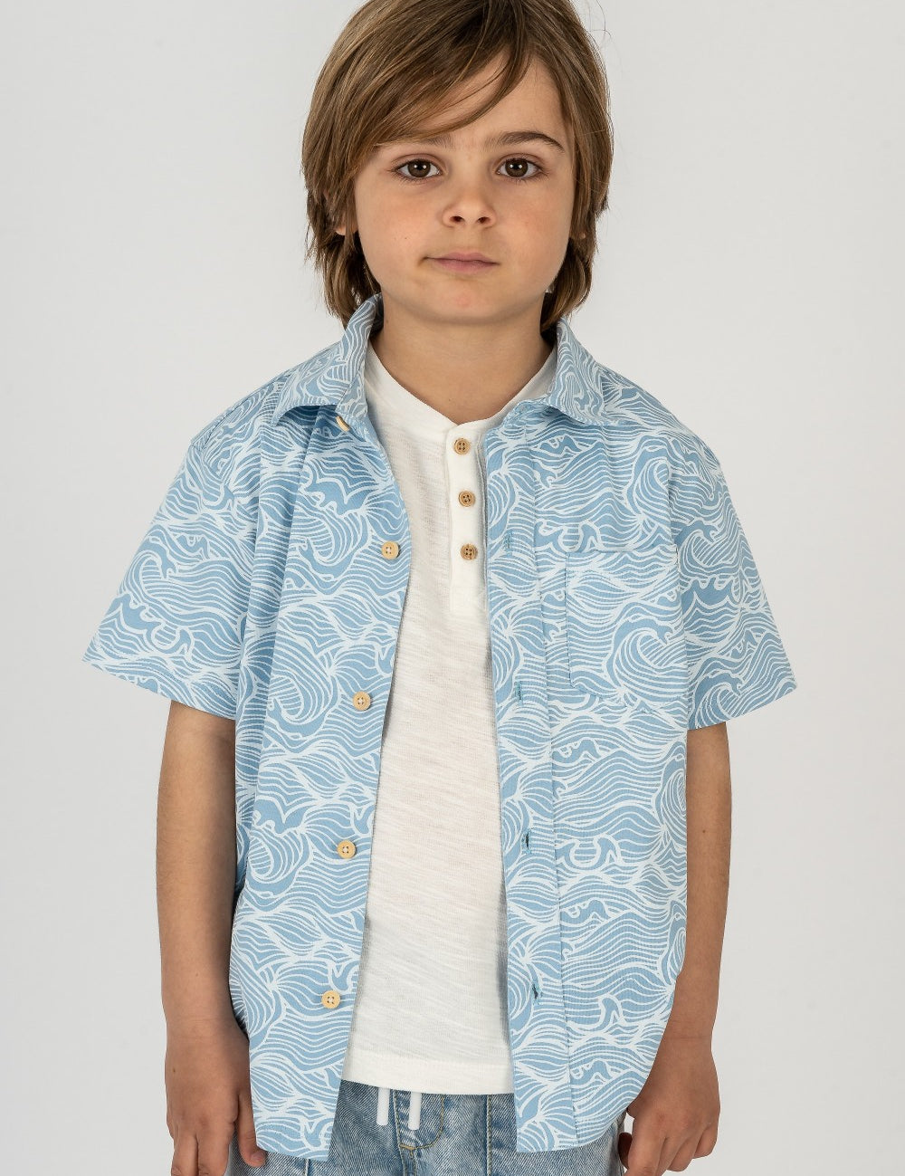 Camisa de niño estampado VERANO/Outlet