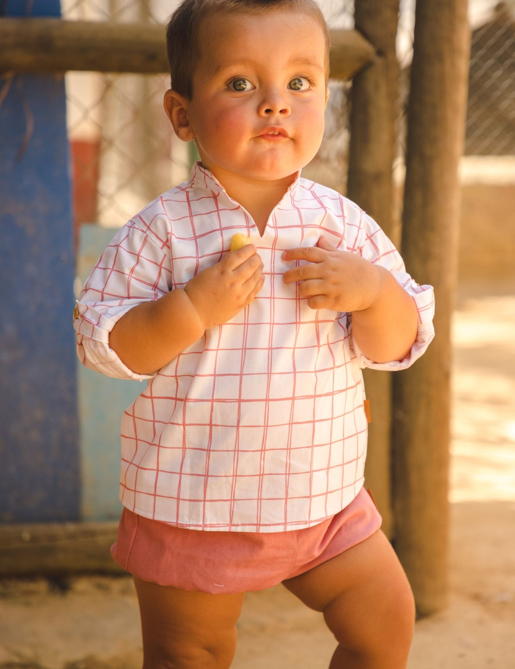 Camisa de niño nude Cocote & Charanga VERANO/Outlet