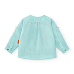 Camisa de niño turquesa Cocote & Charanga VERANO/Outlet