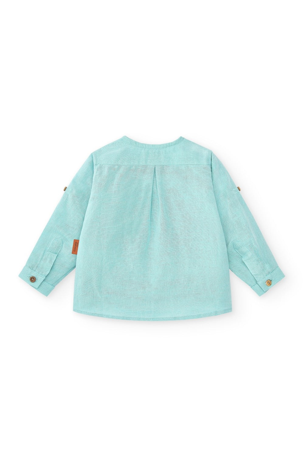 Camisa de niño turquesa Cocote & Charanga VERANO/Outlet