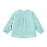 Camisa de niño turquesa Cocote & Charanga VERANO/Outlet
