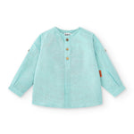 Camisa de niño turquesa Cocote & Charanga VERANO/Outlet