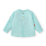 Camisa de niño turquesa Cocote & Charanga VERANO/Outlet