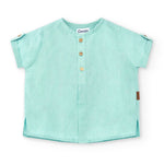 Camisa de niño turquesa Cocote & Charanga VERANO/Outlet