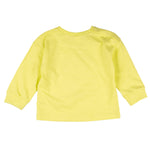Camiseta de bebé de manga larga color amarillo Outlet