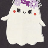 Camiseta de bebé color antracita con dibujo fantasma Charanga