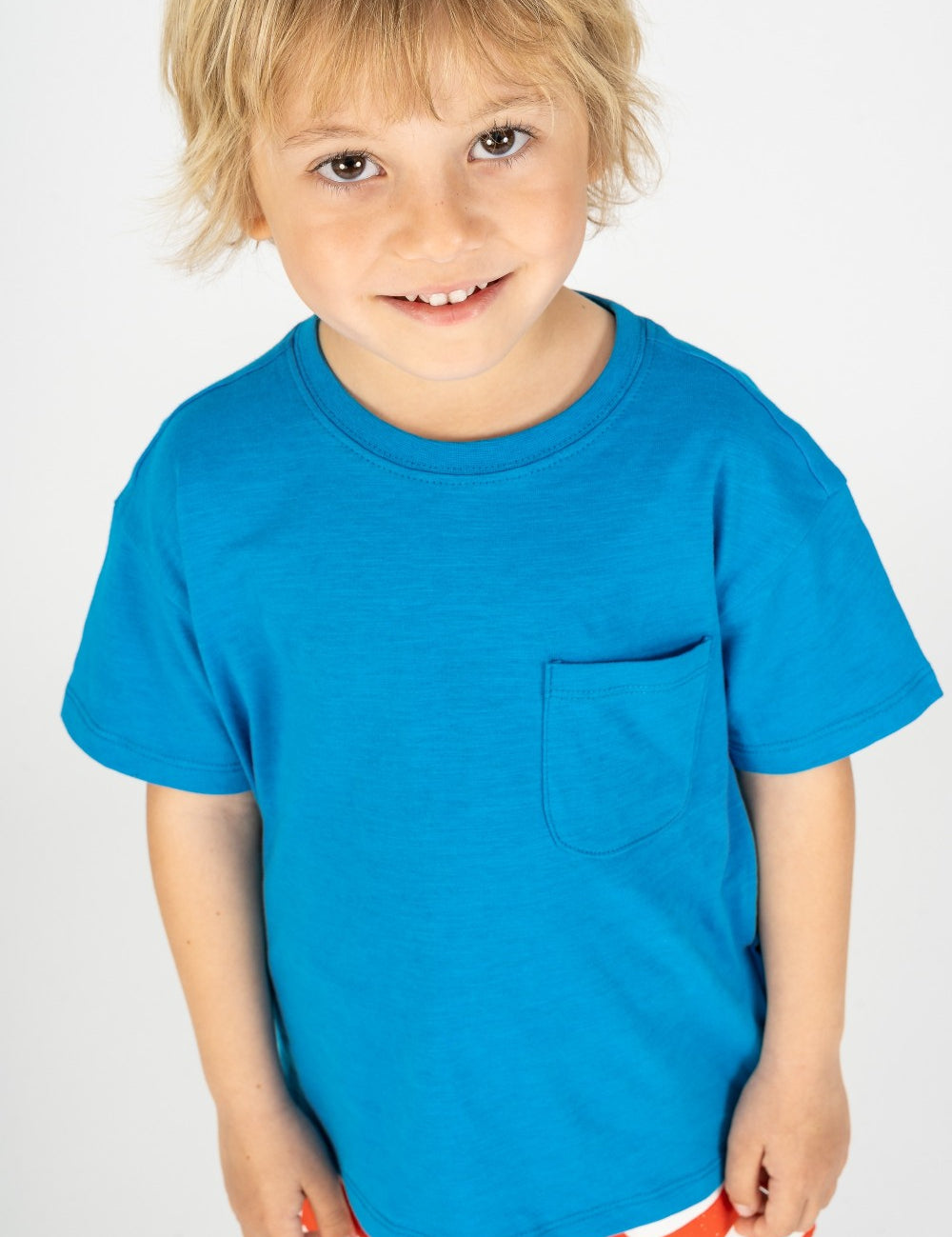 Camiseta de bebé azulon VERANO/Charanga