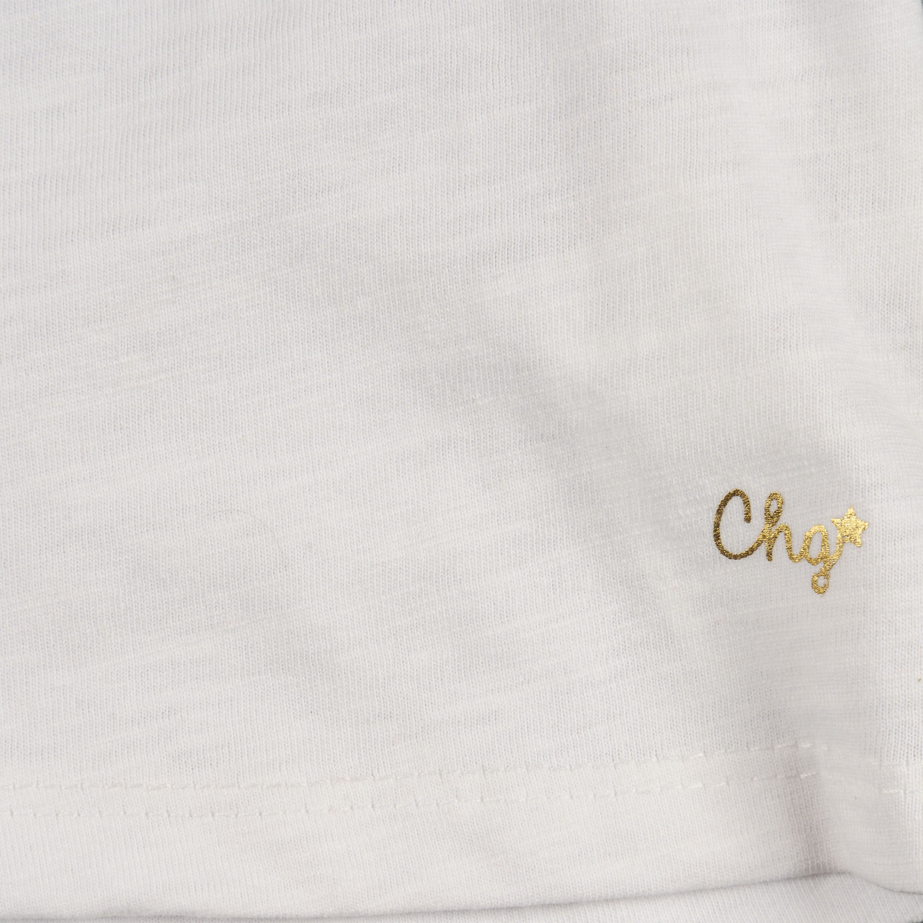 Camiseta de bebé blanco VERANO/Outlet