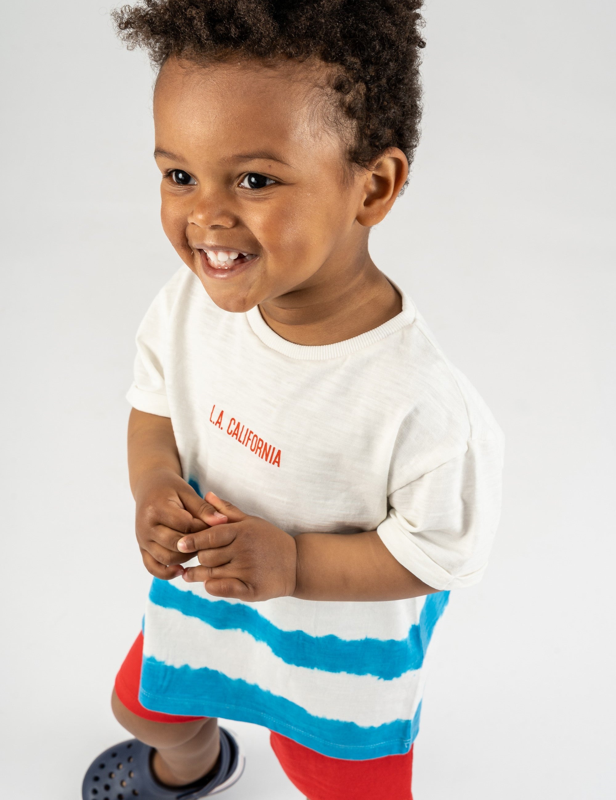 Camiseta de bebé crudo california VERANO/Outlet