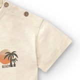Camiseta de bebé crudo VERANO/Charanga