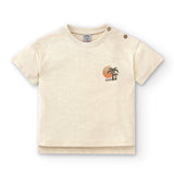 Camiseta de bebé crudo VERANO/Charanga