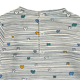 Camiseta de bebé de manga larga estampado de corazones Outlet