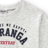 Camiseta de bebé gris VERANO/Charanga