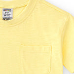 Camiseta de bebé mostaza VERANO/Charanga