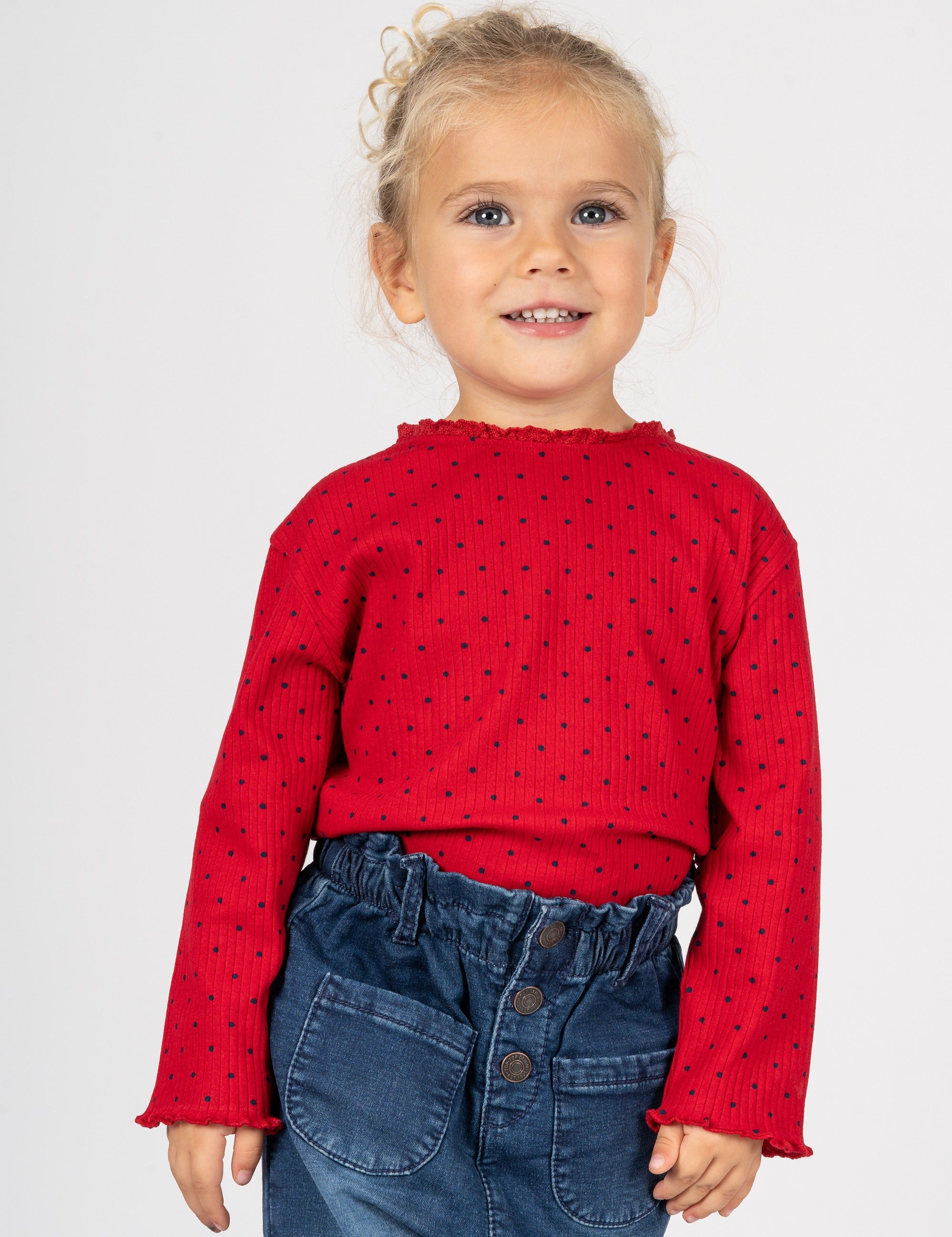 Camiseta de bebé rojo Camicity Charanga