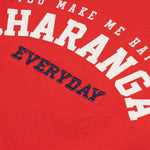 Camiseta de bebé rojo VERANO/Charanga