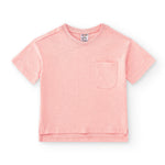 Camiseta de bebé rosa VERANO/Charanga