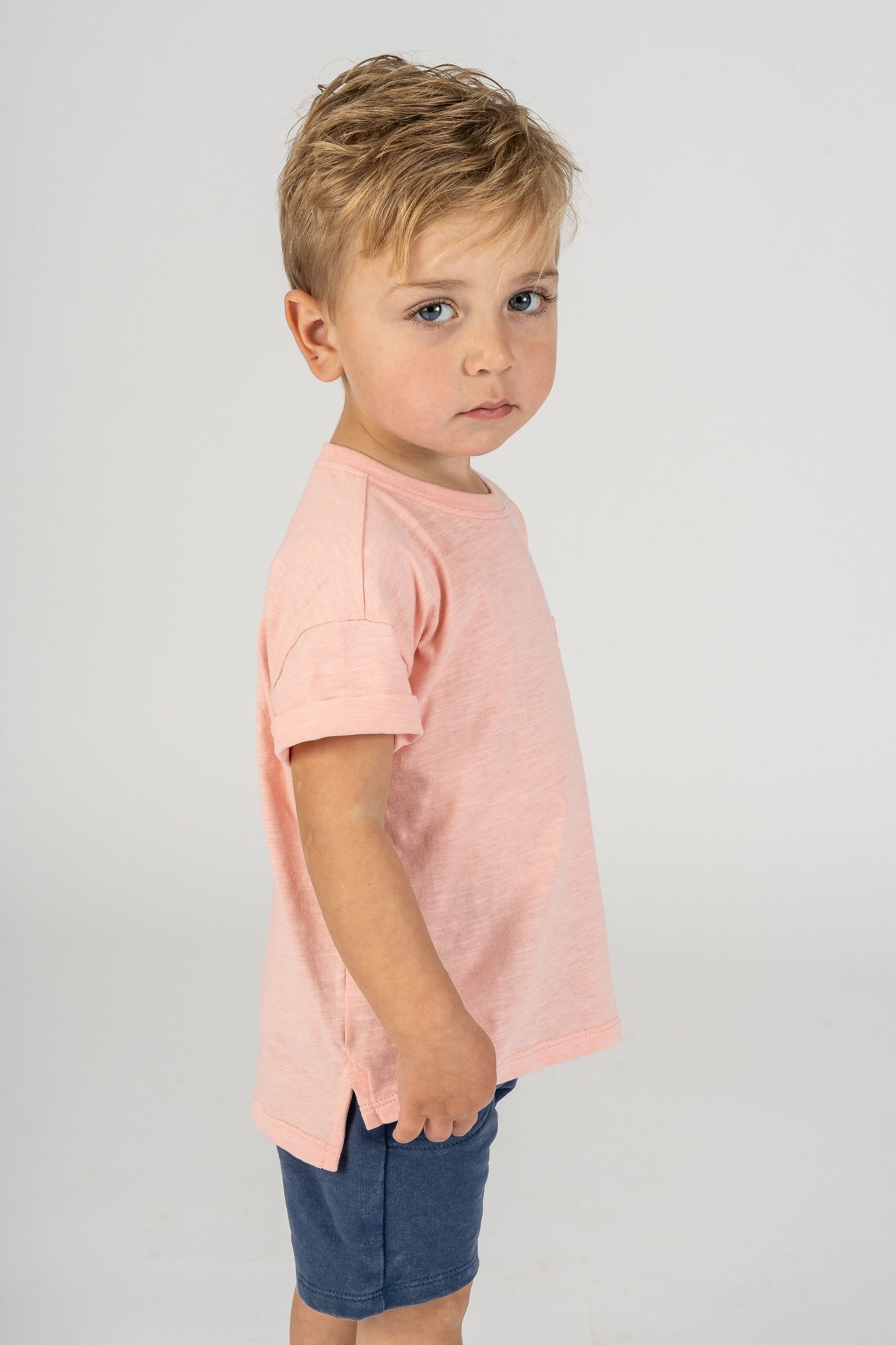 Camiseta de bebé rosa VERANO/Charanga