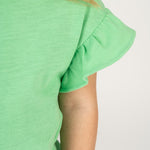 Camiseta de bebé verde VERANO/Charanga