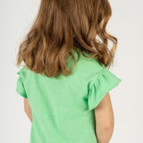 Camiseta de bebé verde VERANO/Charanga