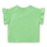 Camiseta de bebé verde VERANO/Charanga