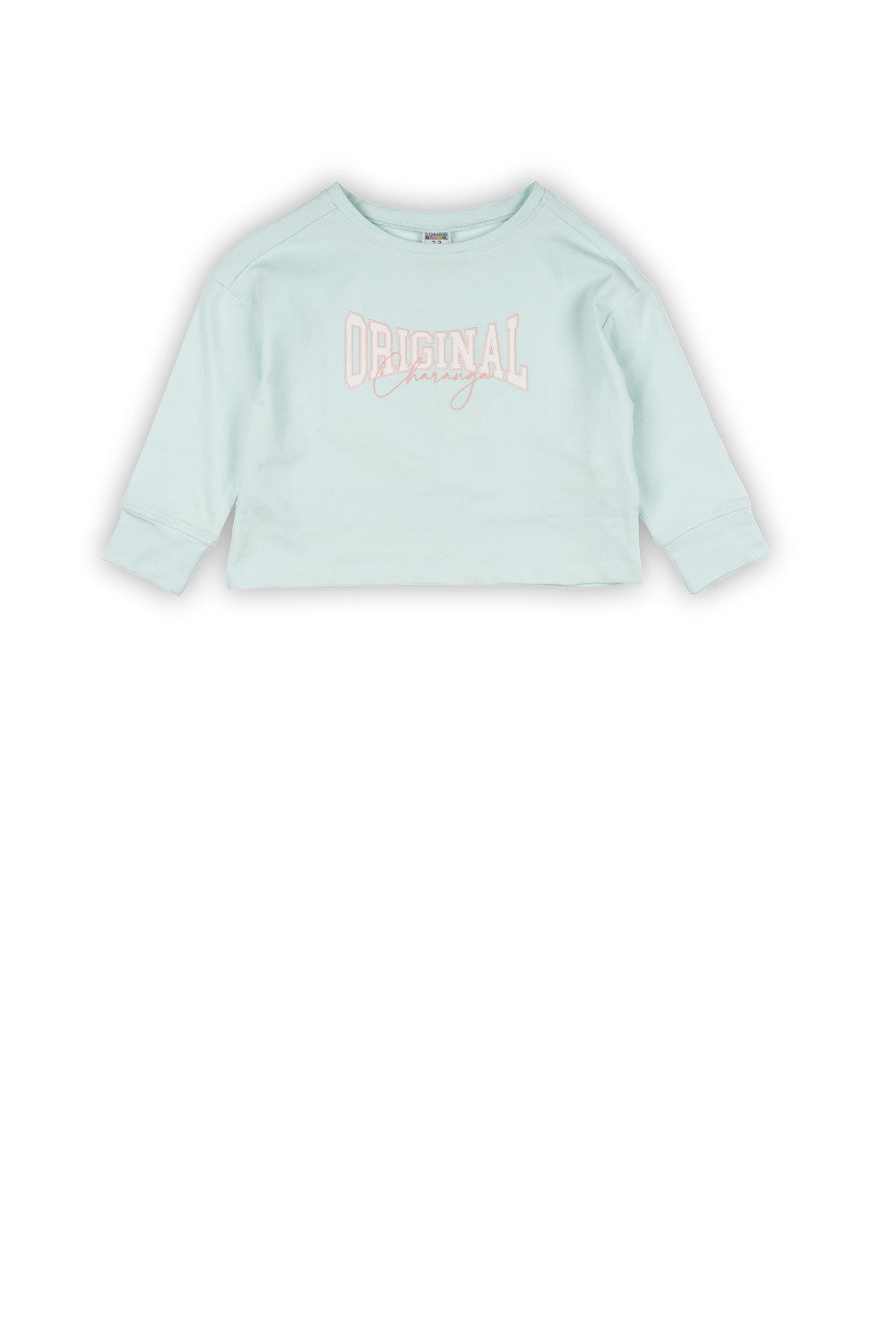 Camiseta de niña aguamarina VERANO/Charanga