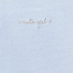 Camiseta de niña celeste cute girl Charanga