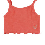 Camiseta de niña coral VERANO/Charanga