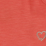 Camiseta de niña coral VERANO/Charanga