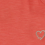 Camiseta de niña coral VERANO/Charanga