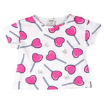 Camiseta de niña estampado VERANO/Outlet