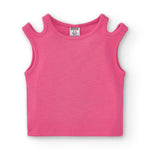 Camiseta de niña fucsia VERANO/Charanga
